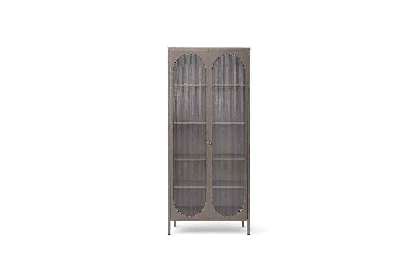 Lima Vitrineskab 35×80×180 cm – Brun