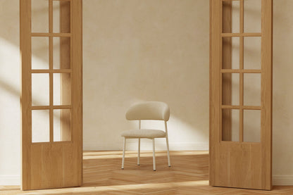 Lillholmen Spisebordsstole (2 stk.) – Beige
