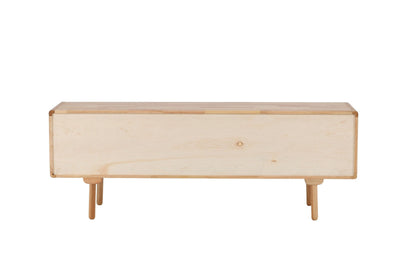 Skärhamn skab 180×45×65 cm – Naturgummitræ