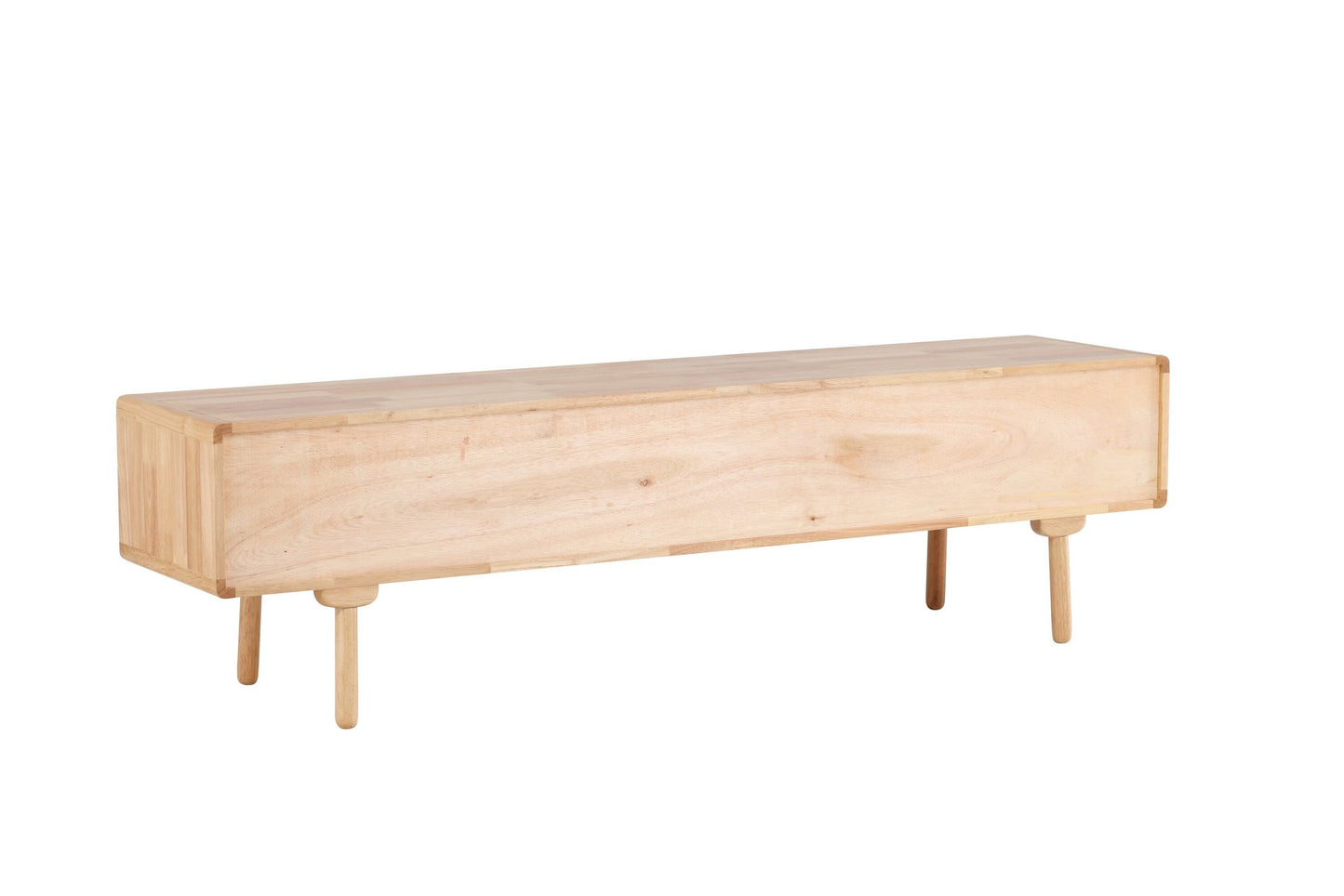 Skärhamn TV-møbel 200×45×55 cm – Naturgummitræ