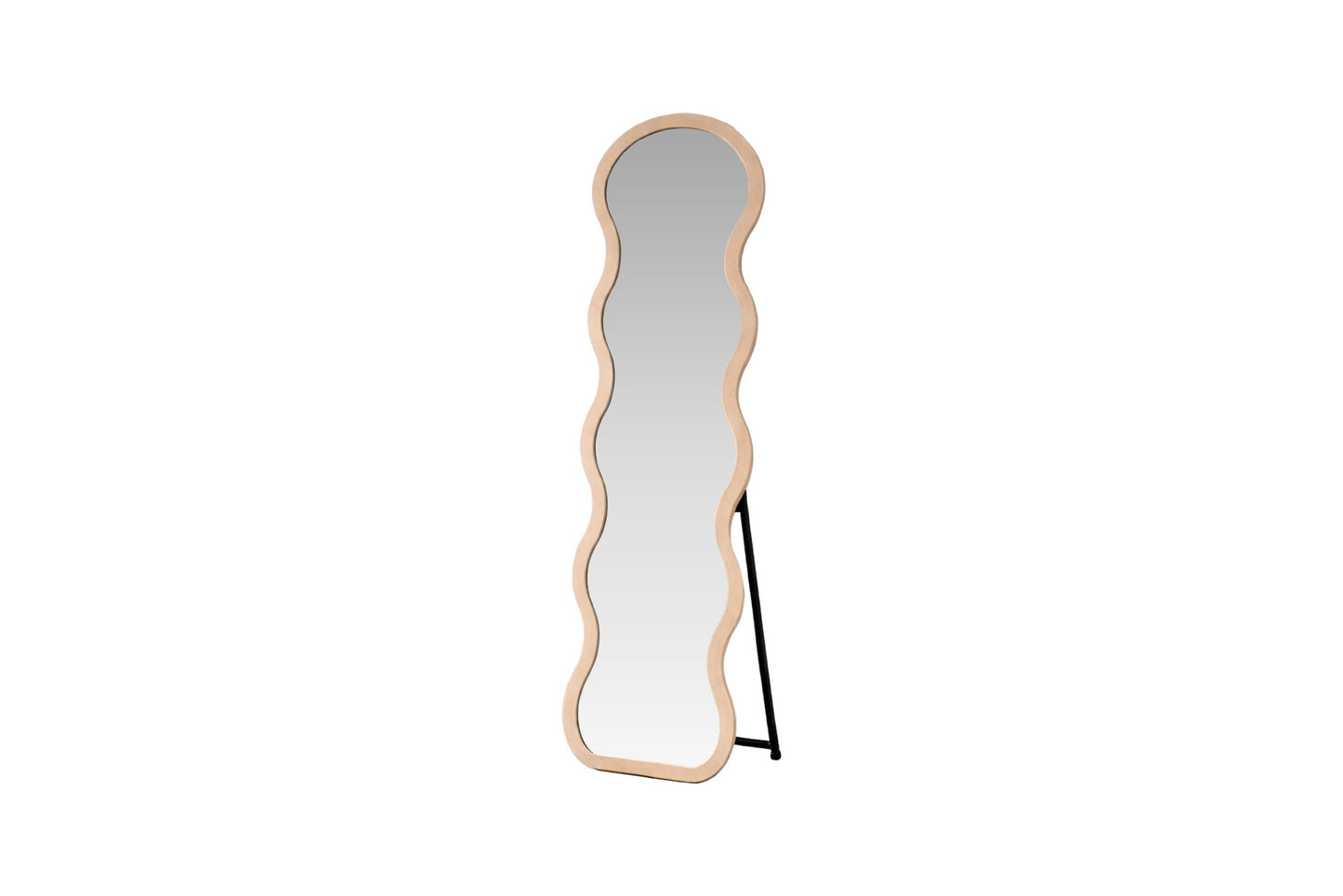 Loui spejl – Beige