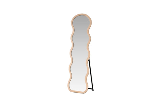 Loui spejl – Beige