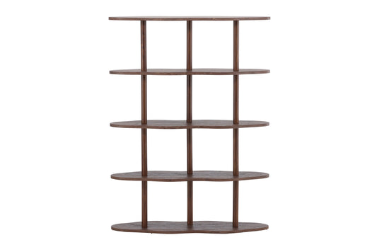 Moln reol 105x30x140 cm – Mokka