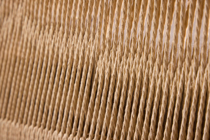 Louie loungestol – Beige stålstel / beige stof