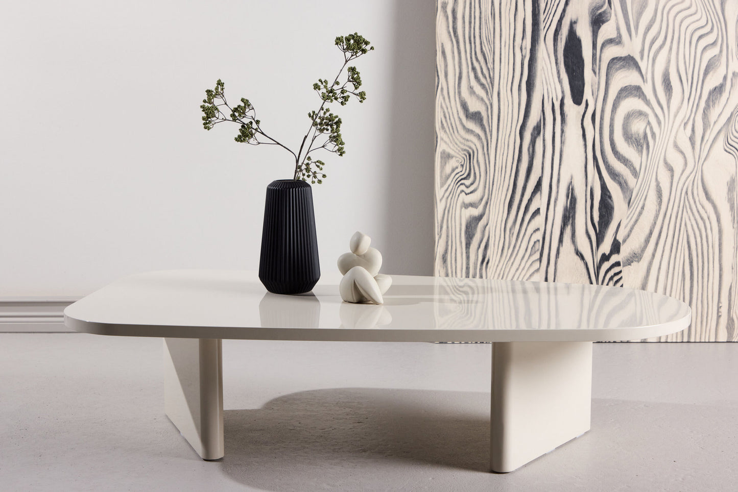 Grönvik sofabord 65x130 cm – Blank beige