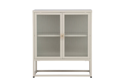 Garis lavt opbevaringsskab – Beige
