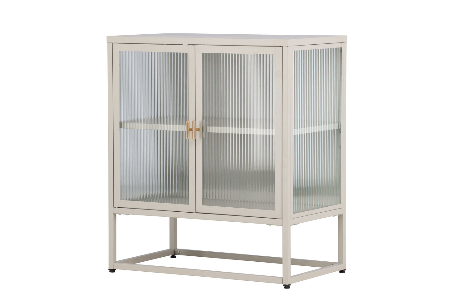 Garis lavt opbevaringsskab – Beige