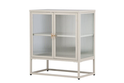 Garis lavt opbevaringsskab – Beige