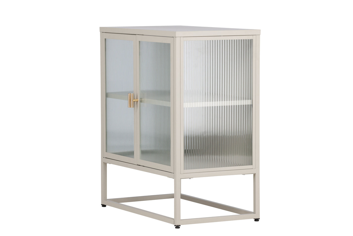 Garis lavt opbevaringsskab – Beige