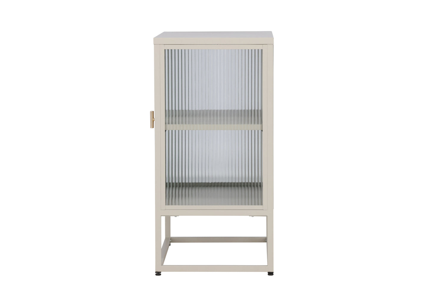 Garis lavt opbevaringsskab – Beige