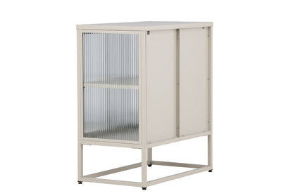 Garis lavt opbevaringsskab – Beige