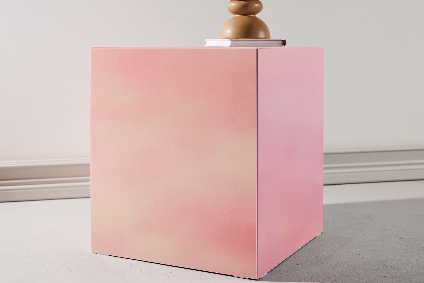 York sofabord 45×40×40 cm – Cloudy Pink