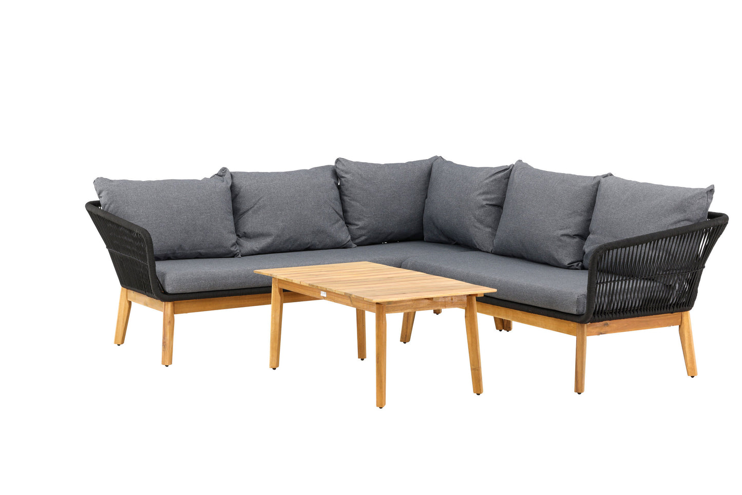 Chania Hjørnesofa – Sort