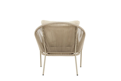 Lindos Loungestol – Beige