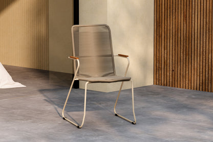 Bois Spisebordsstol Udendørs – Beige