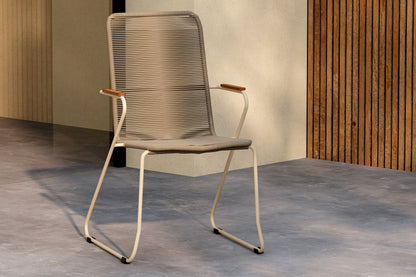 Bois Spisebordsstol Udendørs – Beige
