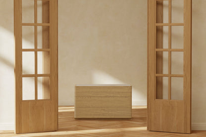 Noble Kommode 48×100×60 cm – Natur
