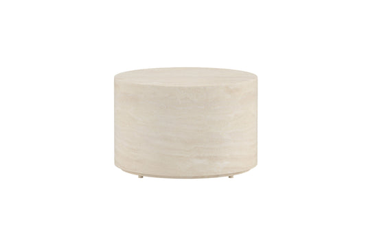 Lissabon Sidebord Ø60 cm – Beige