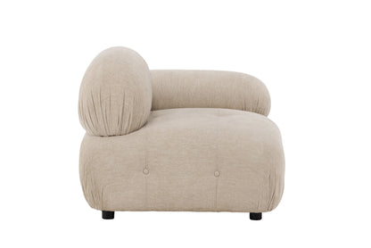 Mika Modulsofa – Hjørnemodul Venstre – Beige