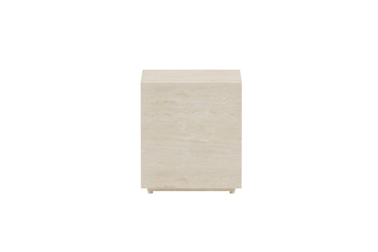 Lissabon Sidebord 40×40×45 cm – Beige