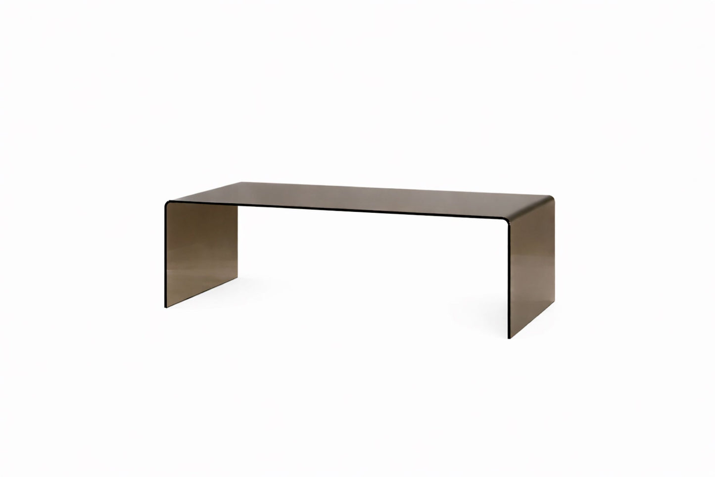 Telemark Sofabord- Brown Glass