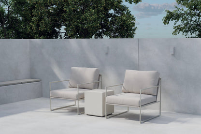 Lissabon Loungesæt 3 dele - Beige / Beige