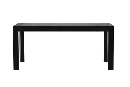 Slider Spisebord 250×95 cm – Sort / Massiv Egfinér