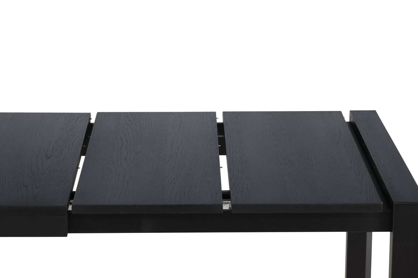 Slider Spisebord 250×95 cm – Sort / Massiv Egfinér