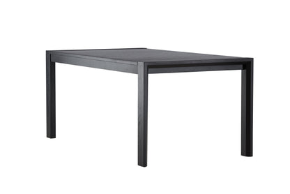 Slider Spisebord 250×95 cm – Sort / Massiv Egfinér