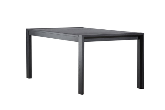 Slider Spisebord 250×95 cm – Sort / Massiv Egfinér
