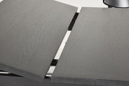 Slider Spisebord 250×95 cm – Sort / Massiv Egfinér