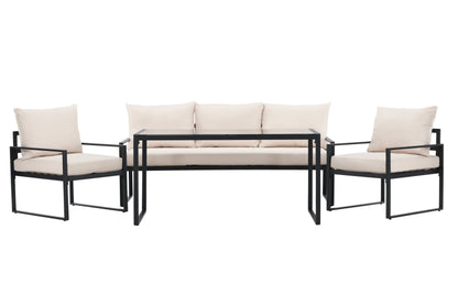 Catania sofasæt – Sort/Beige