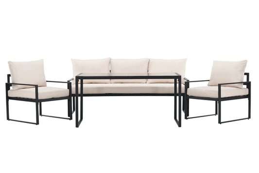 Catania sofasæt – Sort/Beige
