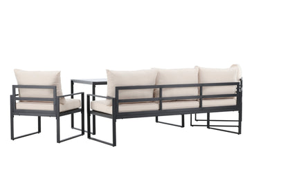 Catania sofasæt – Sort/Beige
