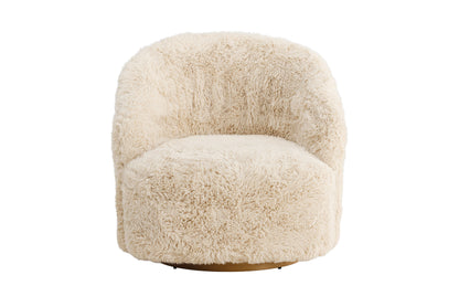 Astru Lænestol – Trælook / Beige Bouclé