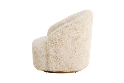 Astru Lænestol – Trælook / Beige Bouclé