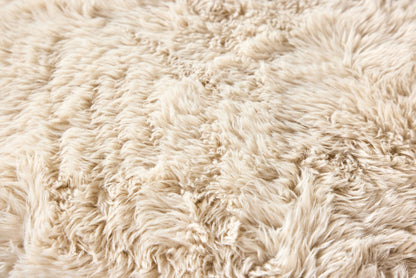 Astru Lænestol – Trælook / Beige Bouclé