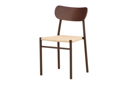 Polly Spisebordsstol – Mokka / Beige Reb