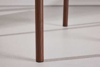Polly Spisebordsstol – Mokka / Beige Reb