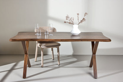 Fiona Spisebord 180×90 cm – Valnød