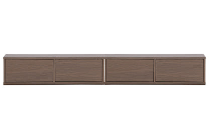 Dragh TV-møbel 100×35×28 cm – Mokka