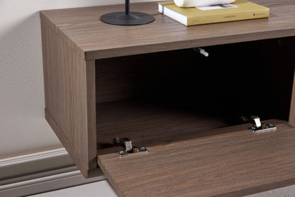 Dragh TV-møbel 100×35×28 cm – Mokka