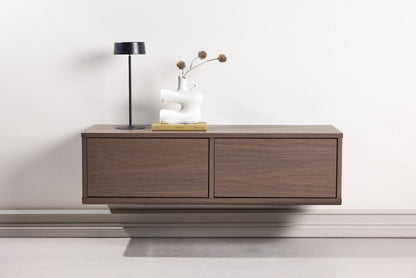 Dragh TV-møbel 100×35×28 cm – Mokka