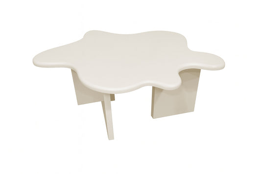Flower Sofabord 115×76×40 cm – Beige