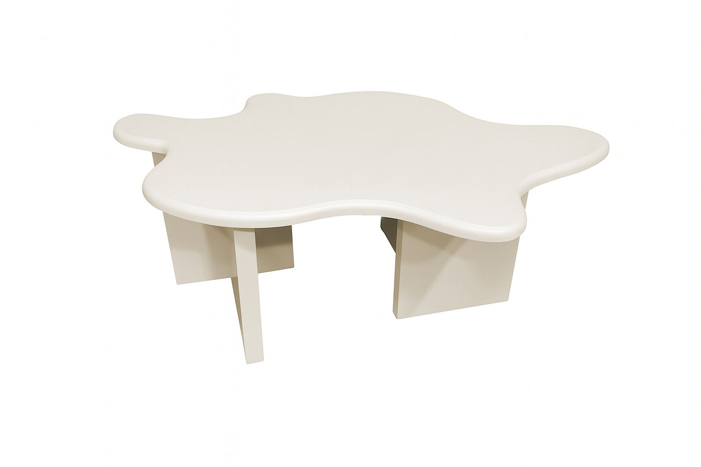 Flower Sofabord 115×76×40 cm – Beige