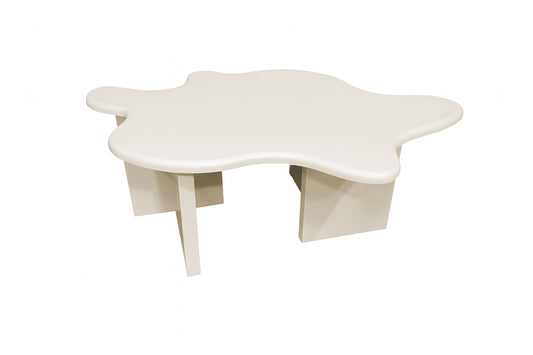 Flower Sofabord 115×76×40 cm – Beige