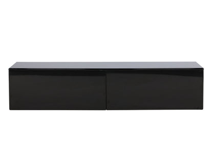 Fristad TV-møbel 160×45×35 cm – Sort Højglans