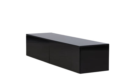 Fristad TV-møbel 160×45×35 cm – Sort Højglans