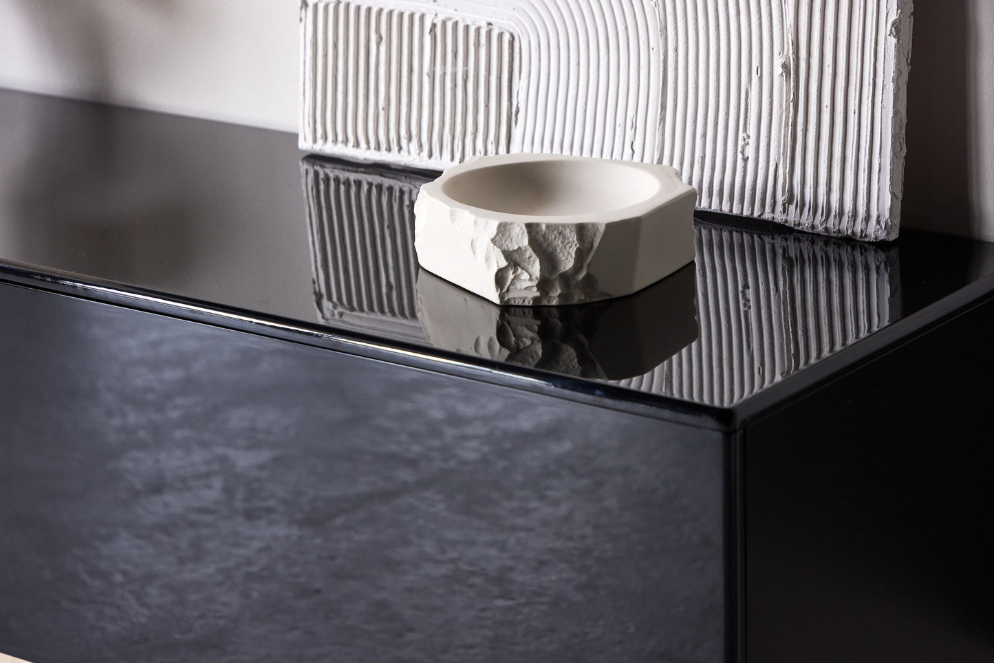 Fristad TV-møbel 160×45×35 cm – Sort Højglans