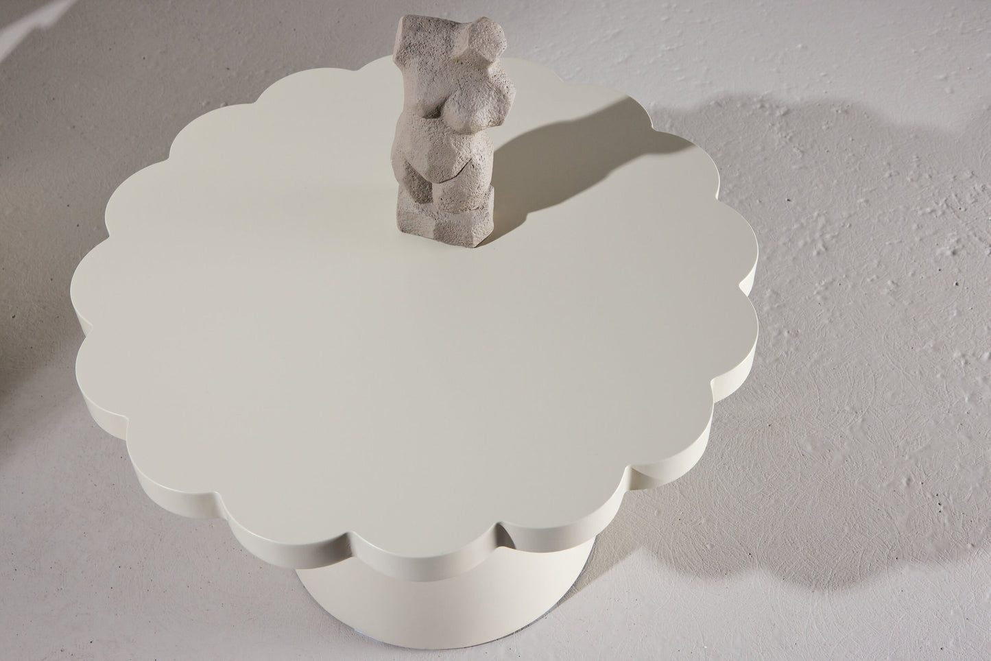 Krull Sofabord Ø70×45 cm – Beige